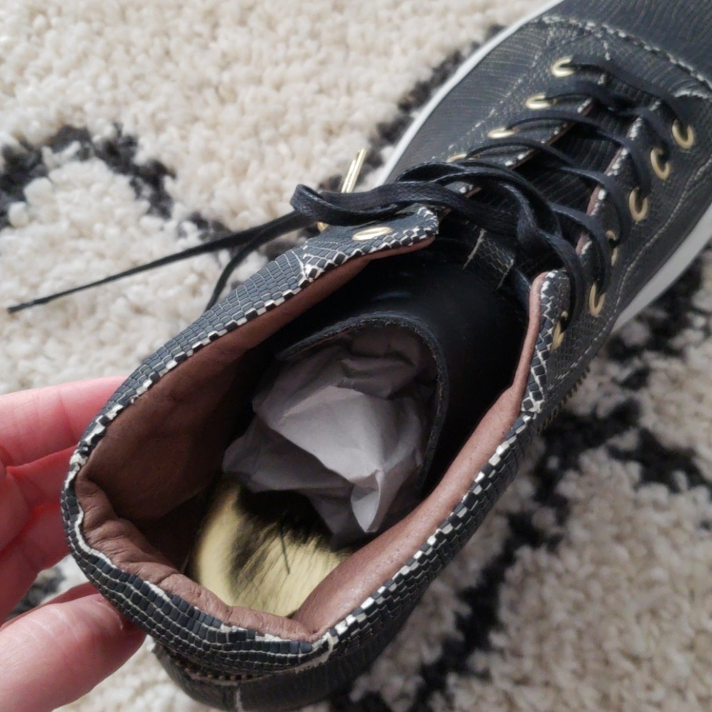 💕HP💕 BNIB Bacco Bucci Mens Hightops - Picture 5 of 8